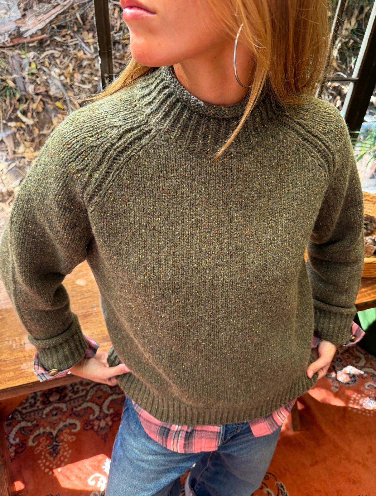 SWEET WOOL ROLLNECK - OLIVE