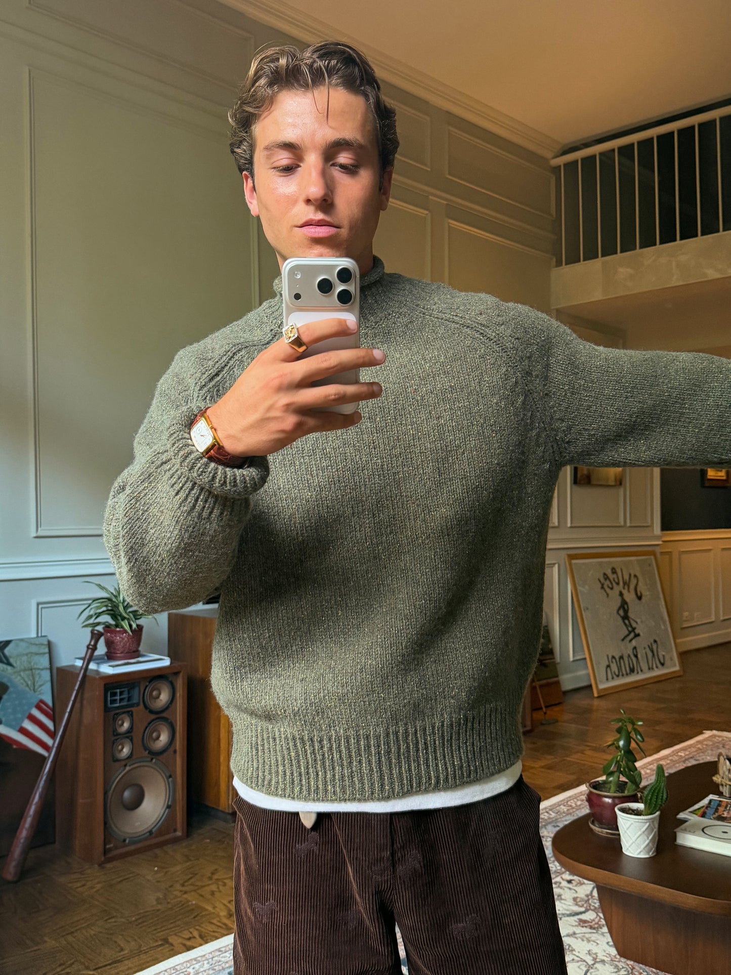SWEET WOOL ROLLNECK - OLIVE