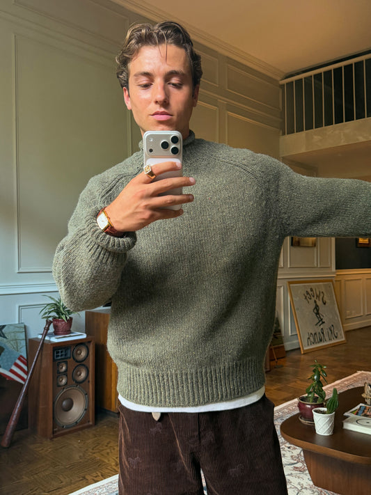 SWEET WOOL ROLLNECK - OLIVE