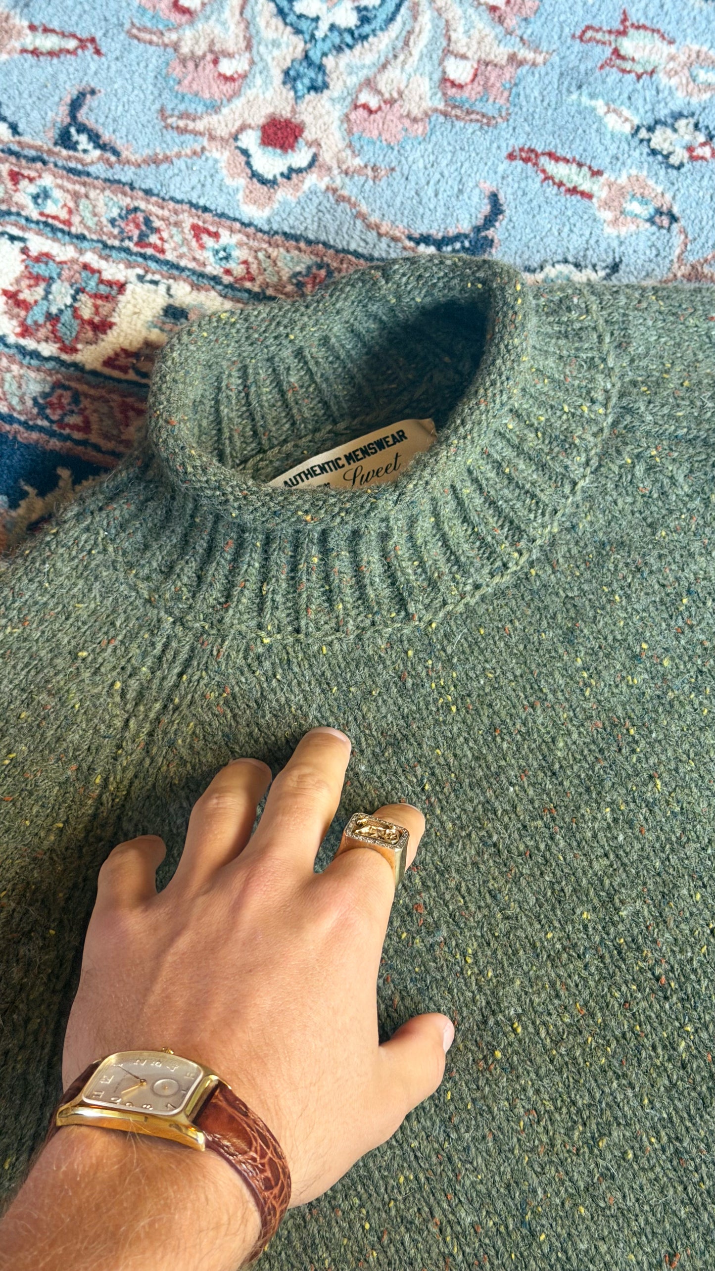 SWEET WOOL ROLLNECK - OLIVE