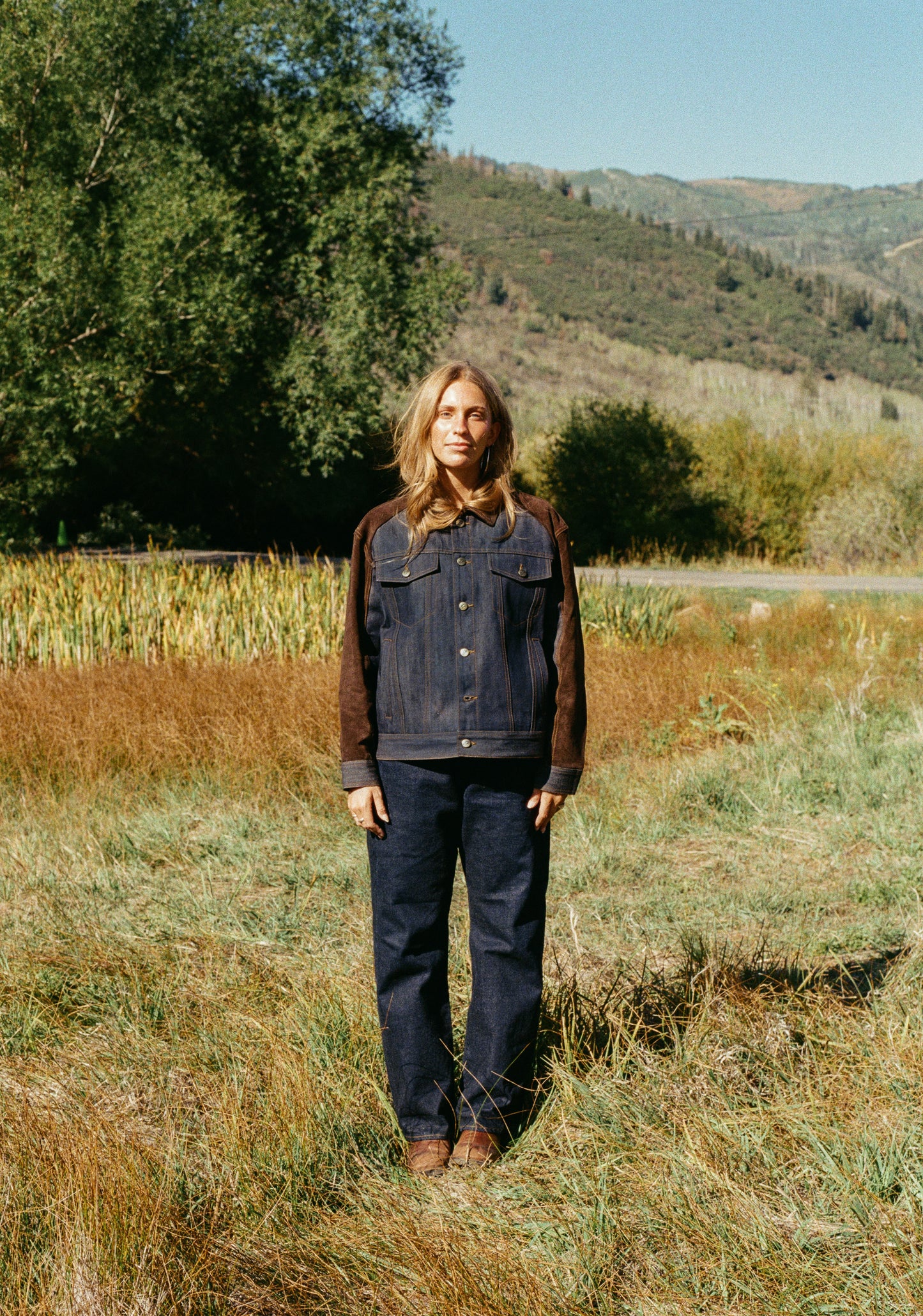 SWEET SELVEDGE DENIM & SUEDE JACKET