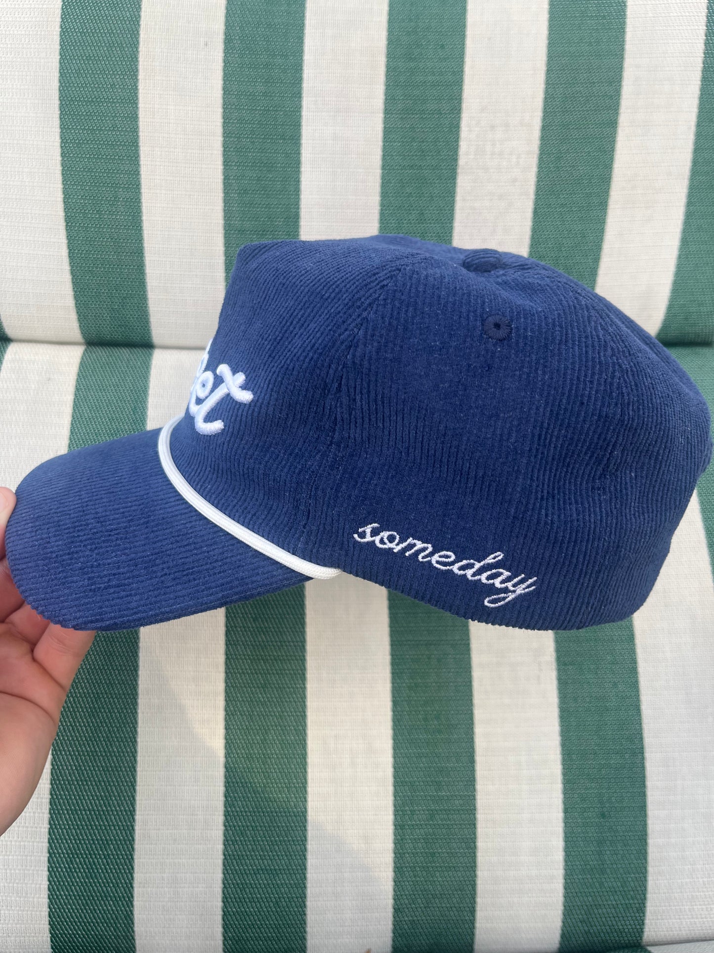 'SWEET NAVY CORDUROY'